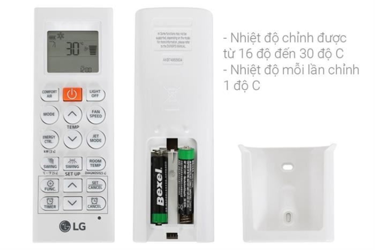 Điều hòa LG 1 chiều 12000Btu Inverter IEC12G1